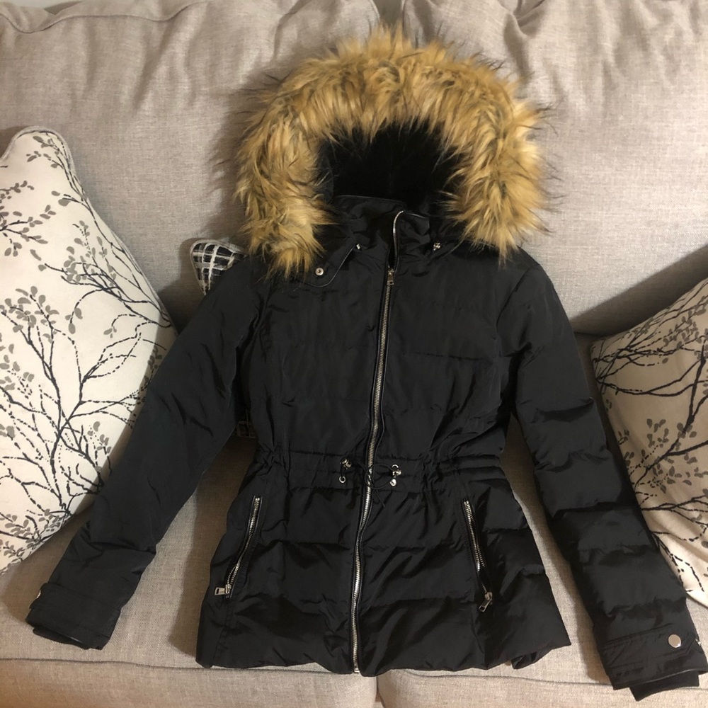 Dex Black Puffer Jacket